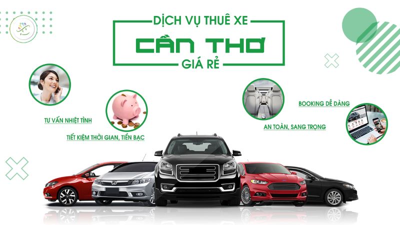 Dịch vụ cho  thuê xe du lịch uy tín lâu năm tại Cần Thơ