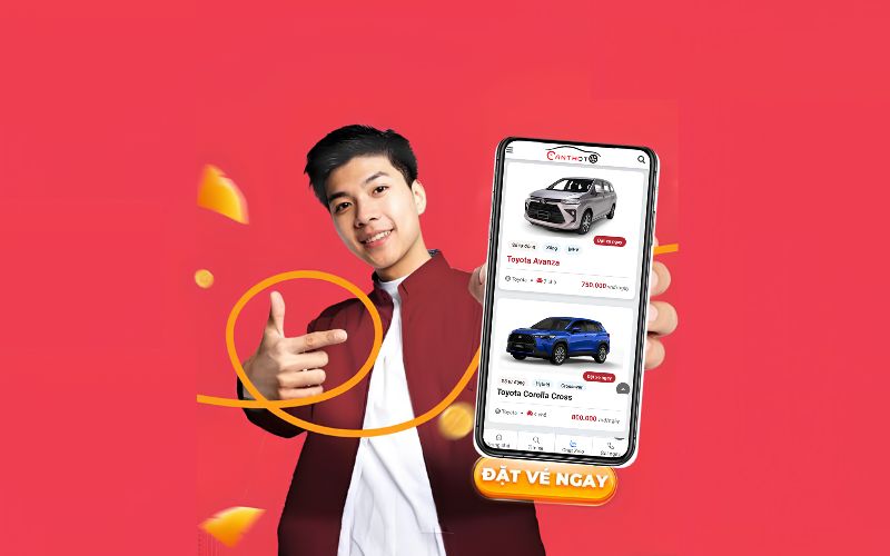 Dễ dàng đặt xe du lịch trực tuyến tại Cần Thơ Ô Tô