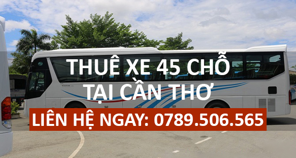 Thuê xe 45 chỗ tại Cần Thơ - Dịch vụ chuyên nghiệp, tận tâm, giá rẻ và uy tín