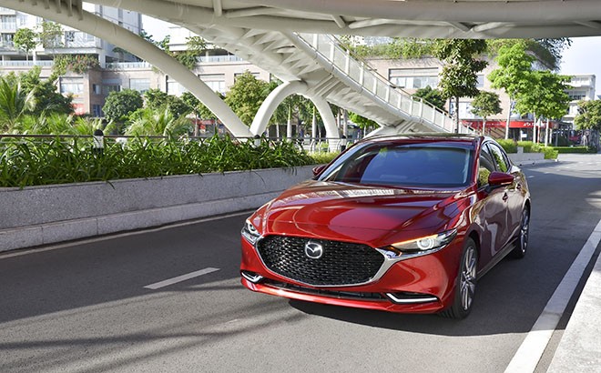 Thiết kế đẹp mắt của Mazda3