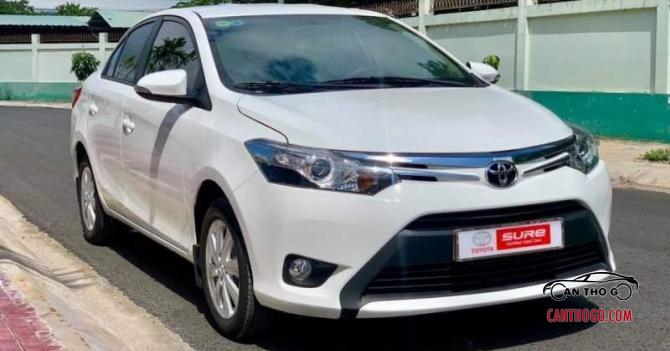Bán Toyota Vios G AT đời 2018, màu trắng