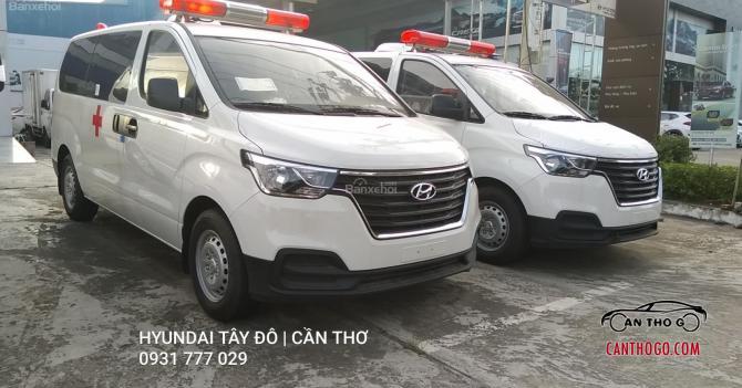 Bán xe cứu thương Hyundai nhập khẩu nguyên chiếc 2018 mới 100%, có cả máy xăng và máy dầu