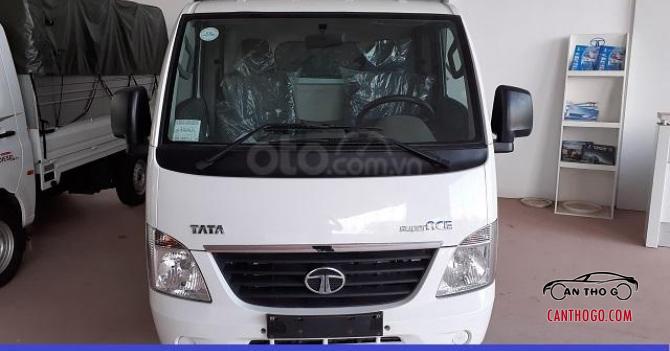 Chuyên bán xe tải TATA Super ACE E4 thùng mui phủ bạc đời 2018, nhập khấu CKD từ Ấn Độ