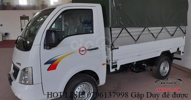 Chuyên bán xe tải TATA Super ACE E4 thùng mui phủ bạc đời 2018, nhập khấu CKD từ Ấn Độ